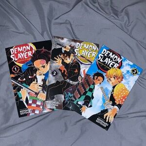 Demon Slayer Manga Set - Volumes 3-5
